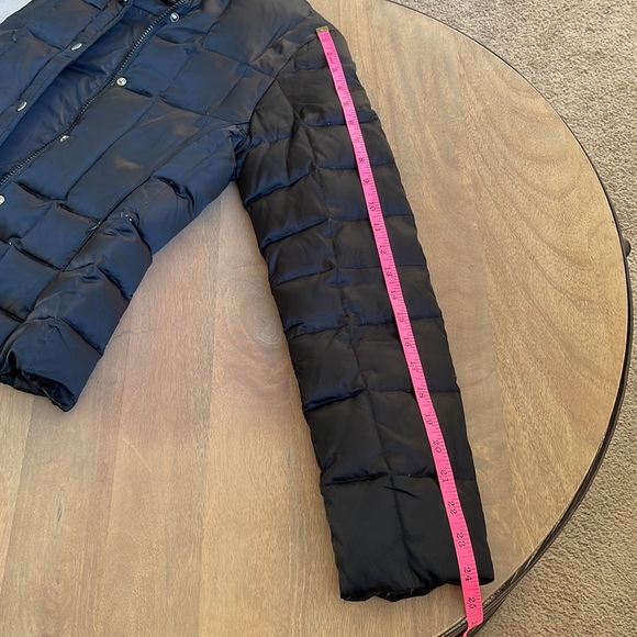 Express Black Puffer Coat - Picture 8 of 16
